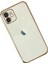 iPhone 12 Kılıf Lensli Silikon - Gold - MRS9175-3796 2
