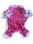 Pinky Hearts Polar Köpek Tulum Pijama 5