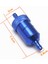 8mm 5/16 "alüminyum Sıralı It Benzinli Filtresi Evrensel Mavi (Yurt Dışından) 5