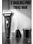 3 Başlıklı Kulak ve Burun Tıraş Makinesi Erkeklere Özel - M850R805-K80850 1