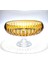 Kesme Kristal Dekor 28 cm Amber Sofra Sunum Kasesi 4