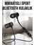 Kablosuz Sport Mıknatıslı Mikrofonlu Kulak Içi Kulaklık - M079R090-K82079 1