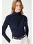 Kadın Moon Büzgülü Lacivert Sandy Bluz 1