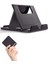 Masaüstü Mini Telefon ve Tablet Tutucu Stand 7 Kademeli Siyah Cn 1