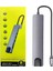 Macbook Pro/air Uyumlu USB Type-C 8 In 1 Hub Dönüştürücü Çevirici Çoklayıcı USB Hdmı Micro Sd 8 Girişli 4