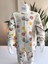 Kız-Erkek Bebek- Çocuk Pijama Takımı %100 Pamuk Uzun Kollu Önü Çıtçıtlı Mevsimlik 6