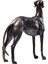 Greyhound Köpek Heykel Heykel Yenilik Aksanı Koleksiyon Reçine Hayvan Figürin (Yurt Dışından) 4