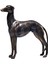 Greyhound Köpek Heykel Heykel Yenilik Aksanı Koleksiyon Reçine Hayvan Figürin (Yurt Dışından) 5