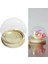 Cam Cloche Çan Kavanoz Çiçek Ahşap Taban 18CM (Yurt Dışından) 5