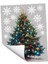 Snowflake Noel Ağacı Pencere Çıkartmaları Noel Dekorasyon Pvc Ofis Için (Yurt Dışından) 5