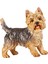 Köpek Heykeli Yorkshire Terrier Hayvan Heykeli Yatak Odası Kitaplık Rafı Ayakta (Yurt Dışından) 2
