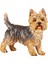 Köpek Heykeli Yorkshire Terrier Hayvan Heykeli Yatak Odası Kitaplık Rafı Ayakta (Yurt Dışından) 4