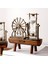 Tekerlek Kum Dönen Cam Vintage Dekoratif Kum Saat Cam Mutfak I Dekor Doğum Günü Si 145X65X175MM Yükseltme Altın (Yurt Dışından) 3