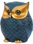 Owl Heykeli Dekor Kompakt Hayvan Heykeli Oturma Odası Ofis Kitaplığı (Yurt Dışından) 5