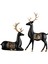 2x Geyik Heykeli Dekorasyon Reçine Geyik Süsleme Ev Giriş Centerpieces (Yurt Dışından) 2