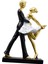 Çift Dans Eden Heykel Heykelcik Dekorasyon Heykelcik Süs Heykeli B Aureate (Yurt Dışından) 5
