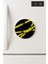 Desenli Temalı Yuvarlak Buzdolabı Magnet – 10X10 cm Do Not Cross 1