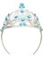 Mavi Taşlı Elsa Çocuk Tacı Prenses Tacı Kraliçe Tacı 16X14 cm (5324) 4