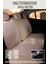 Seat Leon Uyumlu Yarı Deri Oto Koltuk Kılıfı Ön/arka Set Neta Seri Bej 3