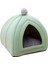 Pet Ğı Uyuyan Ik Velvet Nest Kennel Çadır Için Yeşil (Yurt Dışından) 2