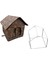Kulübesi Evcil Uyku Ğı Yağmur Geçirmez Açı Evi 38CMX33CMX39CM (Yurt Dışından) 3