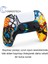 Ps5 Dualsense Joystick Koruyucu Silikon Kılıf Şık Beyaz Renkli Desenli – Yüksek Kaliteli, Esnek Kaplama 3