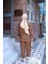 Bağcıklı Süet Pantolonlu Takım 5