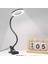 LED Büyüteç Cam Masa Lambası 8x Büyütme 3 Renk Modları Ayarlanabilir Döner Kol Aydınlatmalı Kelepçe Zanaat Onarım Çalışmaları (Yurt Dışından) 4