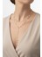 Kadın Tasarım Çelik Topçuk Tasarım Boncuk Uzun Zarif Şık Zincir Model Dekolte Trend Y Kolye Gold 1