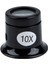 3x Gözler Loupe 10X Kuyumcu Optik Cam Büyüteç Büyütme Len Aracı (Yurt Dışından) 3