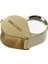 2pcs 10X Büyüteç Büyüteç Cam Kuyumcular Göz Katlanabilir Takı Döngü Loupe (Altın) (Yurt Dışından) 5