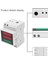 Ac 200-450V Güç Ölçer Dın Ray Tipi Dijital Voltmeter (Yurt Dışından) 4