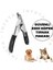Çelik Kedi Köpek Tırnak Makası Güvenli Tırnak Bakımı 12 cm 1