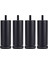 4pcs Yedek Mobilya Kanepe Bacakları Sehpa Uç Büfe Büfeleri Dolap Yatak 8cm Siyah 18CM (Yurt Dışından) 2
