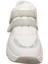 928315Z 5 cm Topuk Boyu Ortopedik Bantlı Günlük Kadın Simli Sneaker Ayakkabı 3
