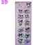 Kuromi 3D Sulu Sticker – Parıltılı Mavi Sticker 1