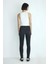 Tess Pamuklu Skinny Fit Normal Bel Dar Paça Jeans Bayan Kot Pantolon 100328 4