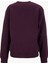 O Yaka Düz Bordo Kadın Sweatshırt 261 Lcf 241011 Petra Bordo 2