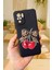 Redmi Note 10/10S Uyumlu Kiraz Leopar Fiyonk Desenli Silikon Darbe Emici Rubber Kılıf 1