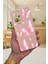 Redmi Note 12 Pro 5g Pembe Kelebek Desenli Silikon Darbe Emici Klasik Korumalı Rubber Kılıf 1