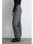 Balıksırtı Havuç Pantolon - Gri 3