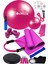 15 Li Pilates Seti Çemberi Pilates Minderi Topu Twister Disk Aerobik Band Termal Kemer 4