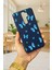 Oppo Reno 2z Uyumlu Mavi Kelebek Desenli Silikon Darbe Emici Klasik Korumalı Rubber Kılıf 1