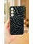 Samsung Galaxy S24FE - Zebra Desenli Silikon Darbe Emici Klasik Korumalı Rubber Kılıf 2