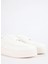 Kırık Beyaz Erkek Sneaker XM001671 5