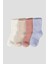 4’lü Kız Bebek Pamuklu Pastel Çorap Seti 1