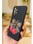 Samsung Galaxy A13 Uyumlu Kiraz Leopar Fiyonk Desenli Silikon Darbe Emici Klasik Rubber Kılıf 3