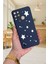 Realme C21Y ve C25Y - Mini Yıldız Desenli Silikon Darbe Emici Klasik Korumalı Rubber Kılıf 1