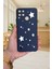 Realme C21Y ve C25Y - Mini Yıldız Desenli Silikon Darbe Emici Klasik Korumalı Rubber Kılıf 2