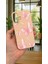 iPhone 16 Plus -Pembe Kelebek Desenli Silikon Darbe Emici Klasik Korumalı Rubber Kılıf 1